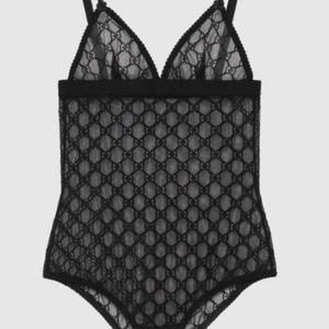 Sexy black body suit GG NWOT